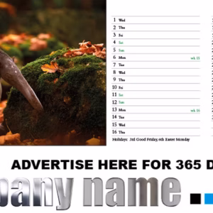 Animal Kingdom Desk (Desk Calendar) - Image 9