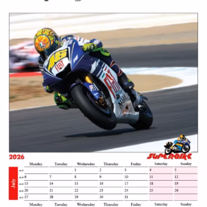 Superbike Six page memo calendar - Image 3