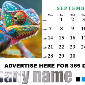 Animal Kingdom Desk (Desk Calendar) - Image 4