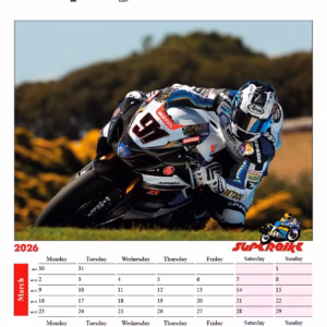 Superbike Six page memo calendar - Image 6